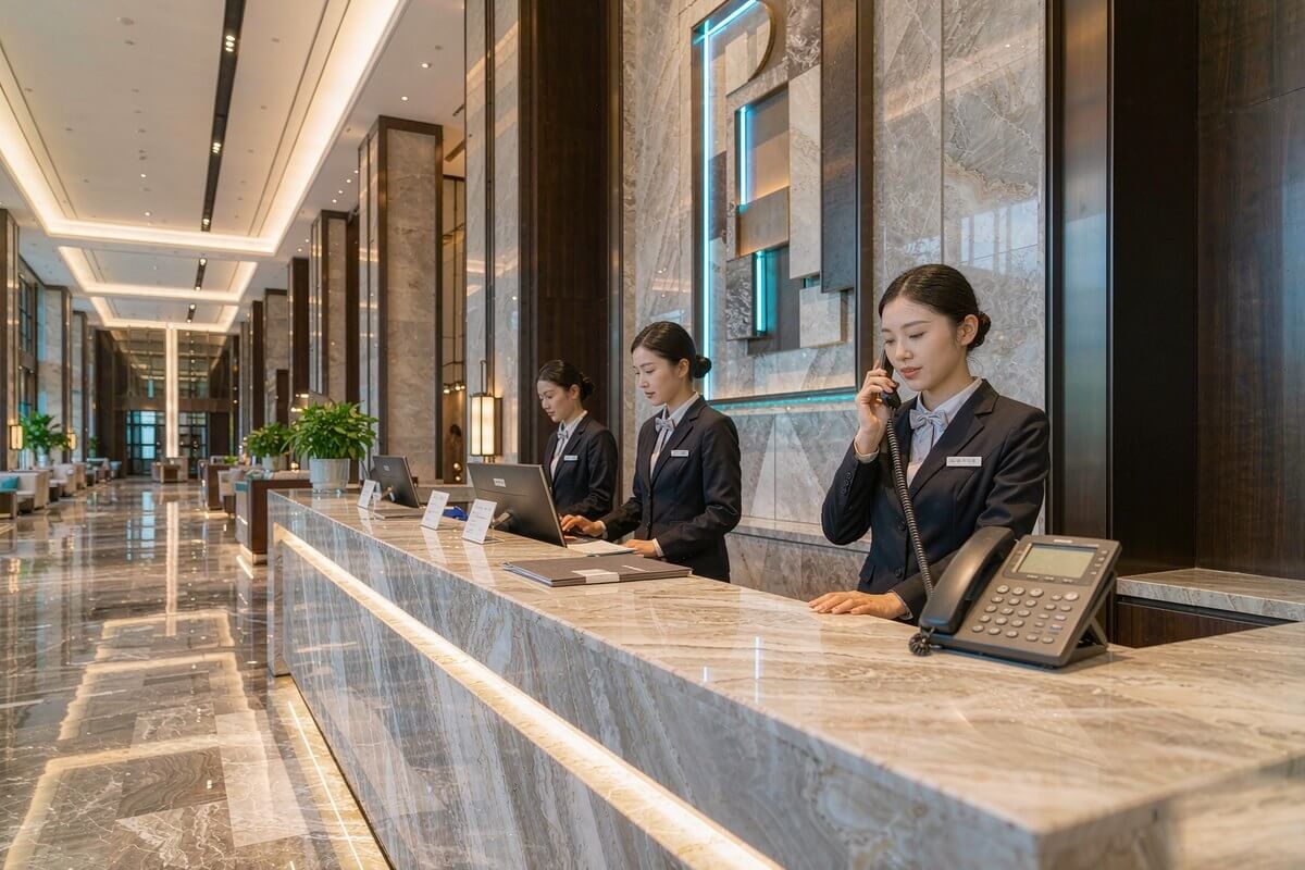 旅游酒店行业企业电话号码认证平台商务场景